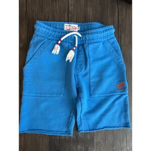 MC2 Saint Barth Cotton Terry Bermuda Short in Royal Blue Boys 10